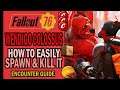 Fallout 76 Wastelanders - WENDIGO COLOSSUS: How to Easily Spawn & Kill It (Prime Fissure Nuking)