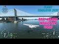 FLIGHT SIMULATOR 2020 -Best Newark/Manhattan Tours - Brooklyn Bridge/Statue of Liberty/9/11 Memorial