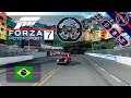 Forza Motorsport 7 | Playthrough | G29 | Brasil | Seeker Open 4-4 | Rio Nacional Reverso | VW Beetle
