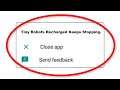 How To Fix Tiny Robots Recharged Keeps Stopping Error Android & Ios