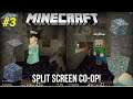 Minecraft Survival | Multiplayer Split-Screen Part 3 (Our First Mine)