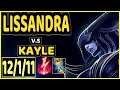 NARU (LISSANDRA) vs KAYLE - 12/1/11 KDA MID GAMEPLAY - EUW Ranked MASTER