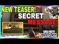 *NEW* Modern Warfare CRYPTIC TOP SECRET MESSAGE | SEASON 4 TEASER & WARZONE EVENT (COD MW SEASON 4)