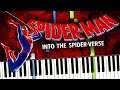 Spider-Man Into the Spider-Verse - Theme Song (Sunflower) Piano Cover (Sheet Music + midi) Synthesia