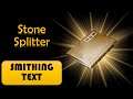 Nioh 2 Stone Splitter Smithing Text 仁王2