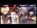 Super Smash Bros Ultimate Amiibo Fights – Sephiroth & Co #46 Cloud & Pit vs Sephiroth & Dark Pit