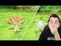 2 EPIC SHINY REACTIONS! Shiny Vulpix and Shiny Mankey!