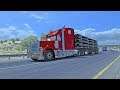 American Truck Simulator | Freightliner Classic Hauling Iron Pipes
