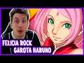 REACT GAROTA HARUNO - Sakura (Naruto) | Felícia Rock