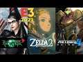 Zelda BotW 2, Bayonetta 3, and Metroid Prime 4 all at E3 2021? (PREDICTION)