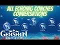 Genshin Impact: All Echoing Conches Conversations (PS4) (No Commentary) (English)