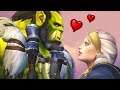 Jaina Fondles Thrall's Biceps After Rescuing Baine from Sylvanas' Prison in Orgrimmar. Patch 8.2