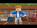 Minecraft Sobrevivência #73 - Novas Construções na Fazenda!!