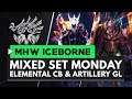 MIXED SET MONDAY | Elemental Charge Blade & Artillery Gunlance (Monster Hunter World Iceborne)
