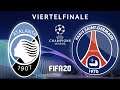 UEFA Champions League Viertelfinale · Atalanta Bergamo – Paris Saint-Germain · FIFA 20 Highlights
