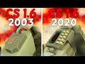 Counter-Strike 1.6 - Original vs. Modern - Weapons Comparison