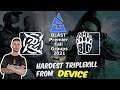 Тяжелейший ТриплКилл от Device на Инферно, NIP vs BIG, BLAST Premier Fall Groups 2021