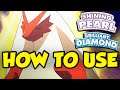 HOW TO USE BLAZIKEN IN POKEMON BRILLIANT DIAMOND SHINING PEARL! Pokemon BDSP Blaziken Moveset!
