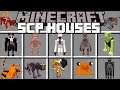 Minecraft BRAND NEW SCP STRUCTURES MOBS MOD / DANGEROUS SCP MOBS !! Minecraft Mods