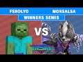 MSM Online 60 - Ferolyo (Minecraft Steve) Vs. Morsalsa (Wolf) - Winners Semis