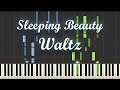Sleeping Beauty Waltz - Tchaikovsky (Piano Tutorial) [Synthesia]