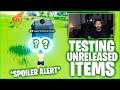 Testing Unreleased Content! *SPOILER ALERT* | Alpha Version | Craftopia Items