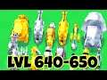 Animal Warfare Strongest Animal Army | Levels 640 to 650 Gameplay