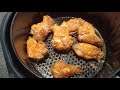 Chicken wings made in the Air Fryer
