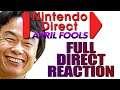 Etika's Full Reaction to the April 1st, 2015 Nintendo Direct! RIDE DAT TRAIN