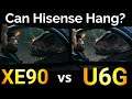 The Hisense U6G Takes on Sony's Best X90 Series TV Ever! Hisense U6G vs Sony XE90 aka X900E