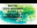 BEST PVE EXOTIC WEAPON IN DESTINY 2?!?! | Trinity Ghoul Masterwork Exotic Review | Destiny 2