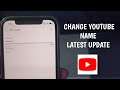 Youtube New Update || How To Change Youtube Channel Name Without Using Google account