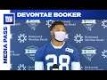 Devontae Booker on Facing Former Team | New York Giants