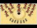 Epic Attack On The Fire Ants Empire | Pocket Ants