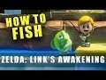 Zelda Link's Awakening fishing tips & how to catch fish (Switch)