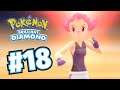 Pokemon Brilliant Diamond Gameplay - Veilstone City Gym - Maylene - How to beat - Part 18