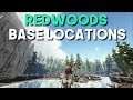 RED WOODS BIOME! BASE LOCATIONS - Ark: Valguero XBOX ONE PS4 [DLC Gameplay E2]