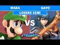 MSM Online 2 - Waka (Luigi) Vs Gayo (Byleth) Losers Semi - Smash Ultimate