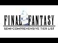 Ranking (Almost) Every FINAL FANTASY - There Will Be Tiers - Casp