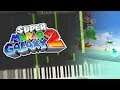 Super Mario Galaxy 2 - World 4 Map Theme Piano Tutorial Synthesia
