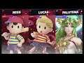 Super Smash Bros Ultimate Amiibo Fights – Request #15929 Ness & Lucas vs Palutena