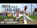 Day 1 Highlights - 1st Test India vs England | Pataudi Trophy - IND vs ENG | Real Cricket 20