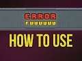 Game Maker Studio 2 | Error - How to handle an error