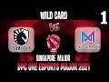 Liquid vs Nigma Game 1 | Bo2 | Will Card ONE Esports Singapore Major 2021