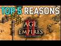 Top 5 Reasons to Play Age of Empires 2 - Definitive Edition