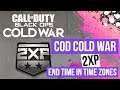 COD Cold War 2XP End Time In Time Zones, Nov 17 Double XP Extended!