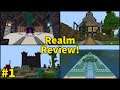 I Reviewed My Subscribers Realm! | Minecraft Realm Reviews #1