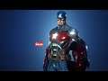 Marvel Future Revolution : Captain American lead but why only vocal at first sentences ?