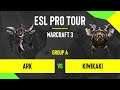 WC3 - Ark vs. KiWiKaKi - DreamHack Warcraft 3 Open: Fall 2020 - Group A - NA