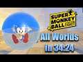 Super Monkey Ball: Banana Blitz HD: All Worlds Speedrun in 34:24 [Current World Record]